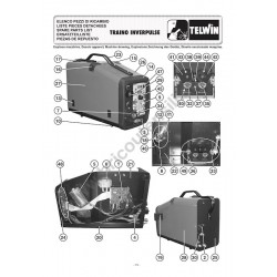 Ricambi Telwin per Traino Inverpulse