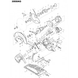 Ricambi Makita per Sega Circolare 5008MG