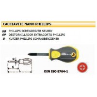 CACCIAVITE NANO Croce maurer 87098 PH 1x40 mm