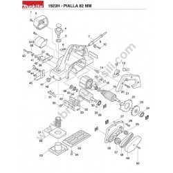 Ricambi Makita per Pialla 1923H