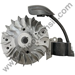 Flywheel + Ignition Coil for Brushcutter Hitachi CG40EAS