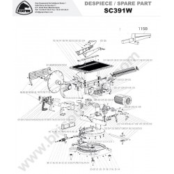 Stayer Spare Parts for Mitre Saw SC391W