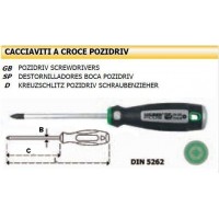 CACCIAVITI a Croce Pozidrive "pz" Maurer Plus