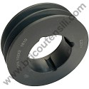 Pulley Kit D100-2A-28 BUSH 1610 for Air Compressors ABAC - BALMA