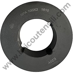 Pulley Kit D100-2A-28 BUSH 1610 for Air Compressors ABAC - BALMA