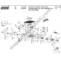 Ricambi Femi per Troncatrici per Legno 732-8420023