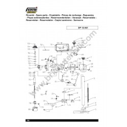Femi Spare Parts for Drill Press DP12-941