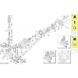 Michelin Spares for Pressure Cleaner MPX 200 THO - Diagram