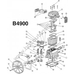 ABAC Parts for Pump Unit B4900 - NS29