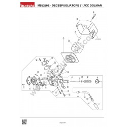 Dolmar Spare Parts for Brusch Cutter MS5700C