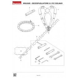 Ricambi Dolmar per Decespugliatore MS5700C
