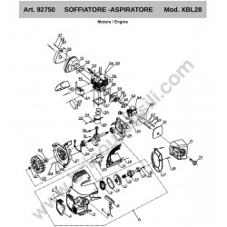Ama Spare Parts for Vacuum Blower XBL28