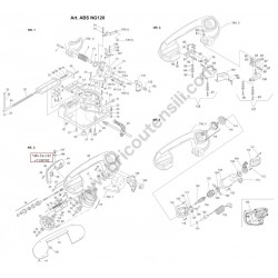 Ricambi Femi per Segatrice a Nastro Trasportabile ABS NG120-8485004 - Esploso