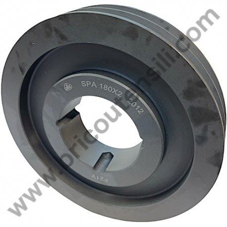 Pulley Kit D180-2A-38 for Air Compressors ABAC - BALMA