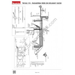Ricambi Dolmar per il Trattorino TM102.17H - Esploso - 7