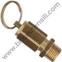 Valvola di Sicurezza per Compressori 1/4'' x 8,5 Bar