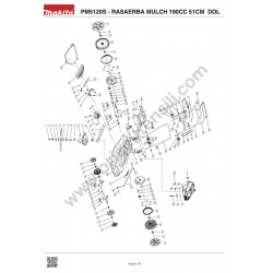 Dolmar Spare Parts for Lawn Mower PM5120S - Diagram