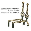 Pair Alari Wrought Iron mod. "Vienna"