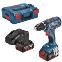 Kit Trapano con Percussione GSB 18V-28 Professional + 2 Batterie 3Ah