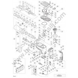 Ricambi Hitachi per Martello Demolitore H65SD2 - Esploso