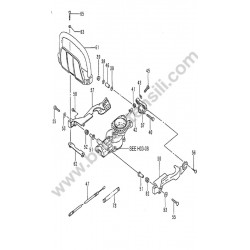 Tanaka Spare Parts for Hedge Trimmer THT-2520 - 2520B - 5