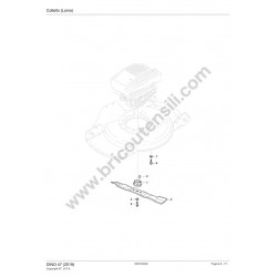 STIGA Spare Parts for Lawnmower DINO 47 (2019) - Diagram - 3
