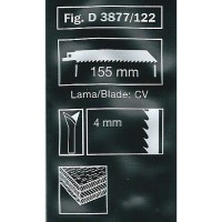 Lama per Seghetto Alternativo Attacco Bosch - ABC D3877/122