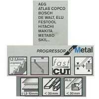 Lama per Seghetto Alternativo Attacco Bosch - Bosch T123X