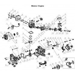Ama Spare Parts for Chainsaw AMX 50.20 - Diagram - 1