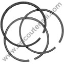 Piston Ring Set HP for Pump Unit AB 1000 - AB1500