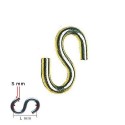 Ganci ad Esse "S" Zincati