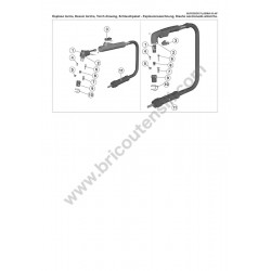 Telwin Spare Parts for Air Plasma Cutting Superior Plasma 60 HF - Torche