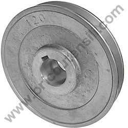 Pulley Kit D.120-1A Aluminium for Air Compressors ABAC - BALMA