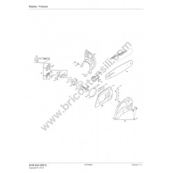 Alpina Spare Parts for Chainsaw ACS 542 (2021) - Engine - Clutch