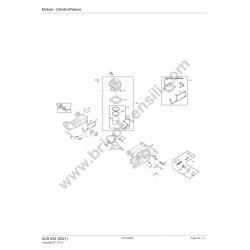 Alpina Spare Parts for Chainsaw ACS 542 (2021) - Engine - Cylinder Piston