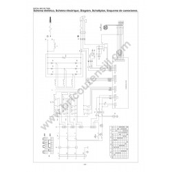 Ricambi Telwin per Saldatrici Digital Mig 222 TWIN 230-400V - Schema Elettrico