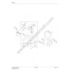 Alpina Spare Parts for Chainsaw ACS 538 (2021) - Drawing