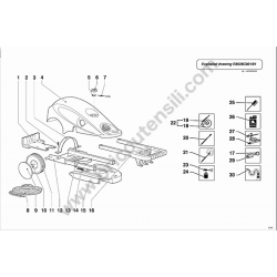 Ricambi Originali Lavor per Idropulitrice LP 20 EHR 130R - Esploso