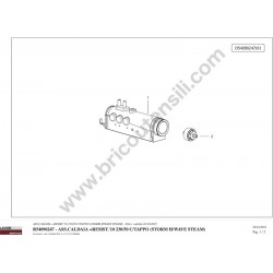 Ricambi Originali Lavor per Idropulitrice WAVE STEAM - Esploso - 2