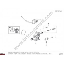 Lavor Original Parts for Pressure Cleaner WAVE STEAM -  Diagram  - 6