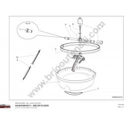 Lavor Original Parts for Pressure Cleaner RT-HP 1648 TR - Drawing - 3