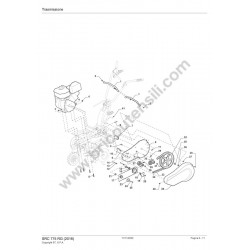 Stiga Spare Parts for Tiller SRC 775 RG - Drawing - 1