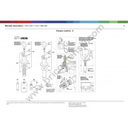Ricambi Bosch per Martello Demolitore GSH 500 - Esploso - 1