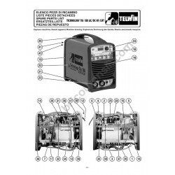 Ricambi Telwin per Saldatrice Technology Tig 180 - Esploso