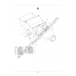 FEMI Spare Parts for Thickness Planer PF 250-600 - Diagram 7