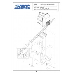 Ricambi ABAC per Compressore START ROLLCAGE O20P - Esploso
