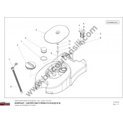 Lavor Pro Original Parts for Floor Scrubber Drier SCL QUICK 36B CBT - Diagram 5