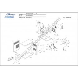 FIAC Spare Parts for Compressor NEW SILVER 5,5-10 - Drawing 4