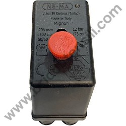 Pressure Switch NEMA 4 WAY for Air Compressors 3 hp Single Phase