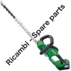 Hitachi-Hikoki CH36DL Cordless Hedge Trimmer Parts
